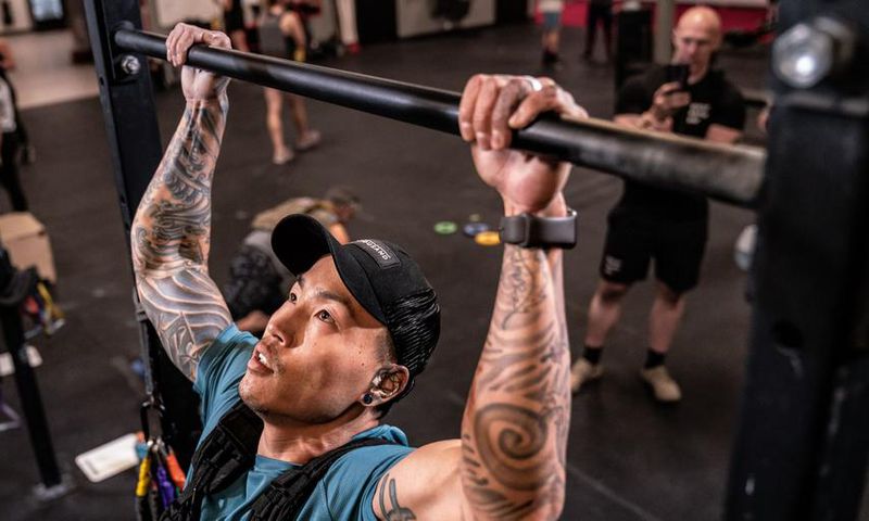 This CrossFitter Crushed a Double Murph Challenge