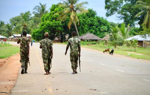 Mozambique troops have been fighting against a jihadist insurgency since 2017