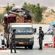 Checkpoints like this one manned by forces loyal to Libya's UN-recognised unity government outside the recently recaptured town of Tarhuna, are the most obvious sign of the division dogging the country's efforts against the coronovirus