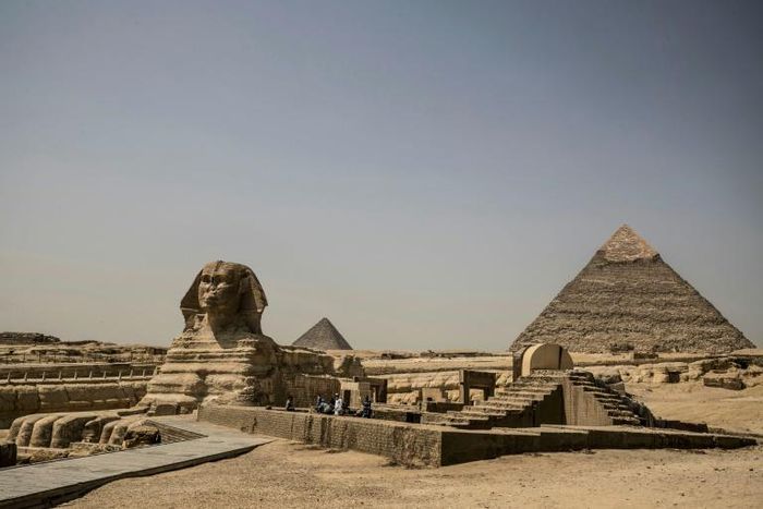 Egypt has been seeking ways to safely bring back tourists to its world-renowned archaeological sites which have been left deserted by coronavirus closures