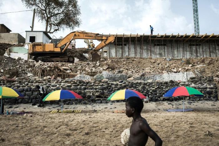 Exploitable land is limited in the rapidly expanding Senegalese capital of Dakar