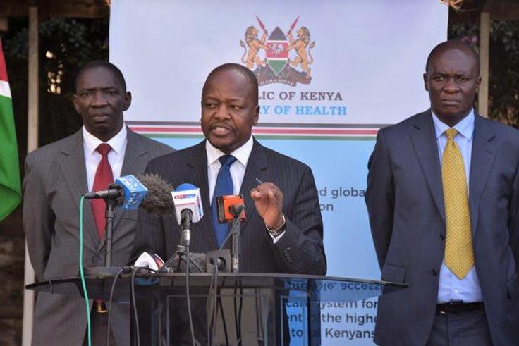 CS Mutahi Kagwe pleads with the youth to help in the fight against Coronavirus