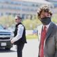 Canadian Prime Minister Justin Trudeau, pictured here arrivings on Parliament Hill May 20, 2020 in Ottawa, says China doesn't understand the independence of Canada's judiciary
