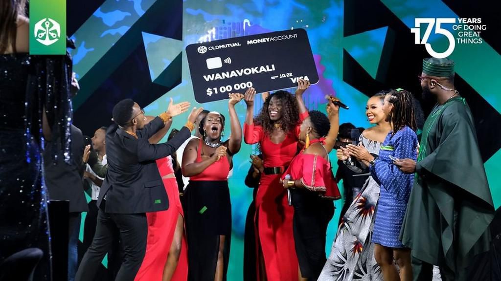 Kenyan Music group ‘Wanavokali’ crowned winners of Old Mutual’s ‘Amazing Voices Africa, taking home Sh10M