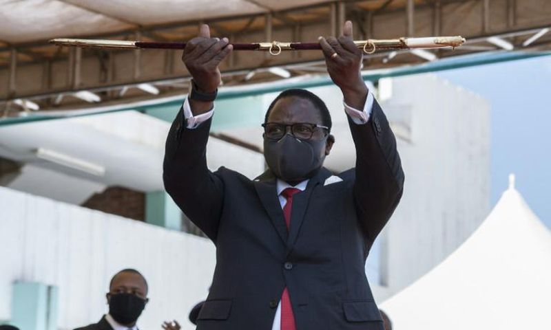 Lazarus Chakwera vowed to tackle corruption on his election ticket