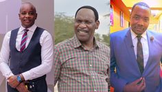 Linus Kaikai, Ezekiel Mutua and Willis Raburu