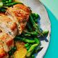 Citrus Chicken With Asparagus And Peas