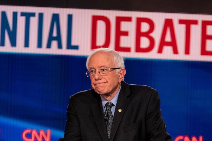 Biden and Sanders Spar on Health Care as Virus Dominates Debate