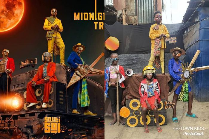 Talented Huruma Town Kids and Sauti Sol