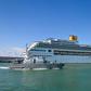 The vessel has been looking for a safe port after evacuating an Argentine woman who fell ill with respiratory problems