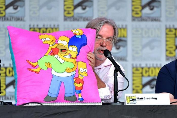 Matt Groening, creator of 'The Simpsons', which says it will no longer use white actors to convey characters of color