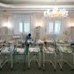 A nurse cares for newborn babies at Kiev's Venice hotel -- dozens born to surrogate mothers were stranded in Ukraine as their foreign parents were unable to collect them for weeks owing to coronavirus border closures