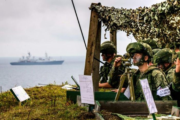 The US accuses Russia of blocking flights over certain sites and forbidding surveys of military exercises, normally allowed under Open Skies