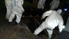 Night burial by State officials for 55-year-old Erick Kosgei who succumbed to Covid-19 in Kagawet, Bomet County