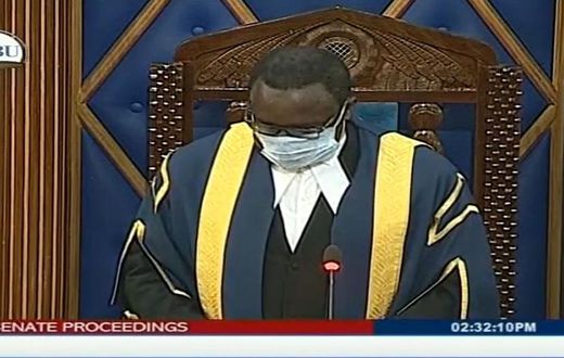 Kenyan Senators leave nothing to chance during emergency sitting on corona virus