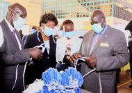 Education CS Prof George Magoha, Governor Charity Ngilu & Education PS Belio Kipsang