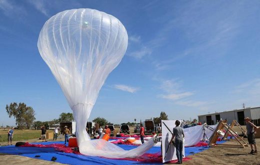 President Uhuru Kenyatta's beloved Google internet balloon collected in a Congolese village