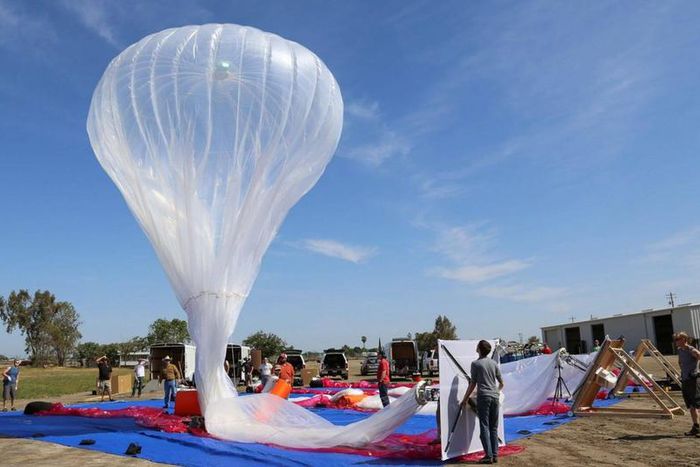 President Uhuru Kenyatta's beloved Google internet balloon collected in a Congolese village