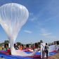 President Uhuru Kenyatta's beloved Google internet balloon collected in a Congolese village