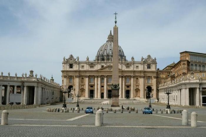 A deserted St. Peter's Square may come to life again on Monday when the basilica's doors open to the public again