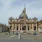 A deserted St. Peter's Square may come to life again on Monday when the basilica's doors open to the public again