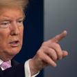 President Donald Trump told National Football League commissioner Roger Goodell he believed the season would kick off as scheduled in September; Trump is pictured April 4, 2020
