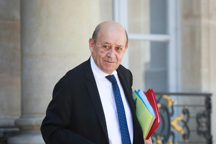 French Foreign Affairs Minister Jean-Yves Le Drian (pictured May 2020) said, "We cannot exclude the prospect of a 'no deal' but we want to avoid it"