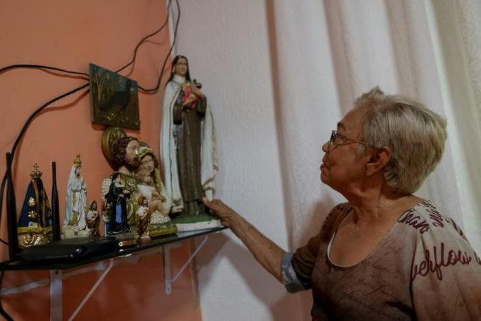 Maria Nunes Sinimbú, 76, a retired school teacher Manaus, Brazil, has lost three of her 12 children and two other family members to COVID-19