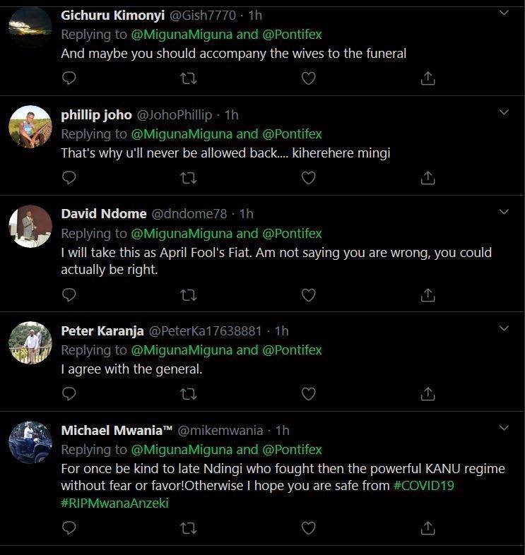 Miguna Miguna's tribute to Ndingi Mwana a’Nzeki raises mixed reactions