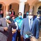 Education CS George Magoha with CAS Zack Kinuthia during a recent official tour