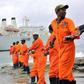 Workers at the Kenyan port of Mombasa haul ashore a fibre optic cable in June 2009 as part of a scheme to boost internet connectivity in East Africa