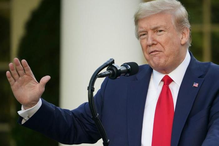 US President Donald Trump said he may ask China for 'very substantial' damages because of the coronavirus pandemic