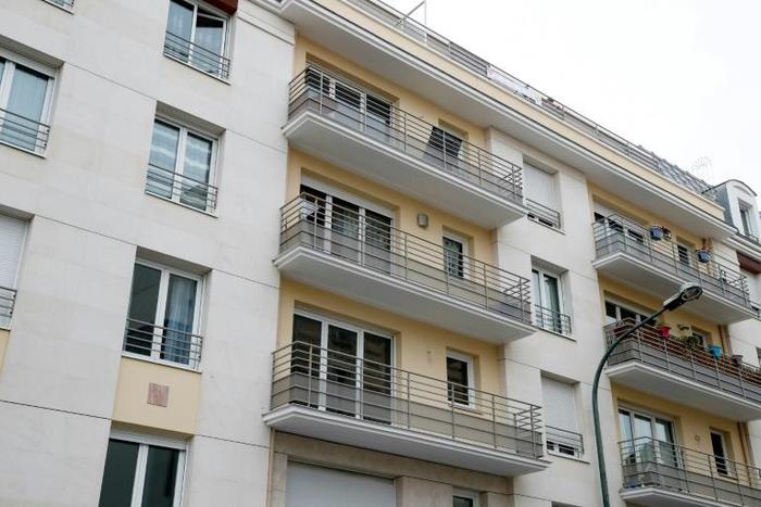 The apartment building where Felicien Kabuga, who has been known as the financier of the Rwanda genocide, was arrested on May 16, 2020, in Asnieres-sur-Seine in the northwestern suburbs of Paris