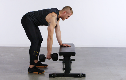 Stop Kneeling on the Bench for Single-Arm Rows