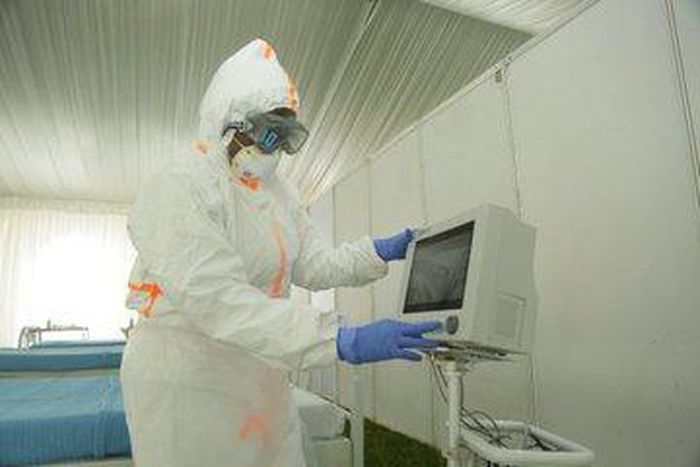 Stadium converted to Covid-19 hospital