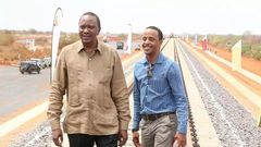 Uhuru Kenyatta surprised by journalist's comment on the birth of his grandson Uhuru Junior