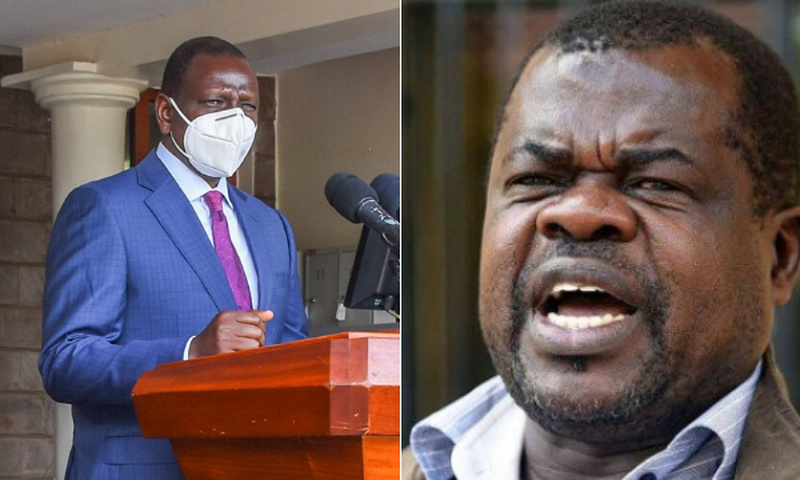 DP William Ruto shares tribute after lawyer-activist Okiya Omtatah lost his daughter