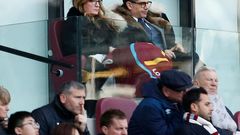 West Ham United's vice-chairman Karen Brady (top left) believes the Premier League can overcome obstacles to restart the season