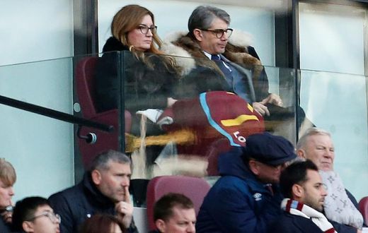 West Ham United's vice-chairman Karen Brady (top left) believes the Premier League can overcome obstacles to restart the season