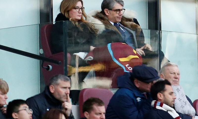 West Ham United's vice-chairman Karen Brady (top left) believes the Premier League can overcome obstacles to restart the season