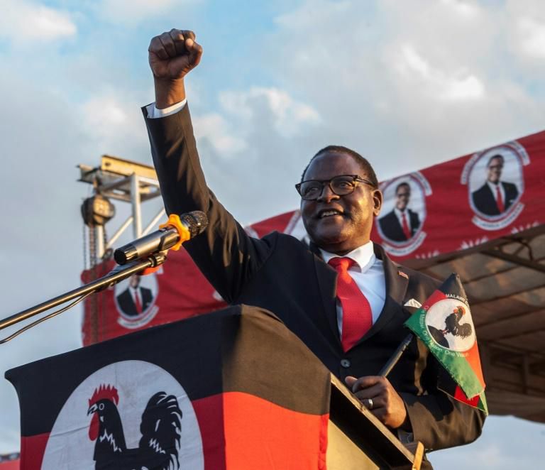 Malawi’s former President Lazarus Chakwera