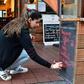 Coffee lovers indulged in barista-brewed beverages after more than a month of strict quarantine measures that banned any form of takeaway or restaurant food
