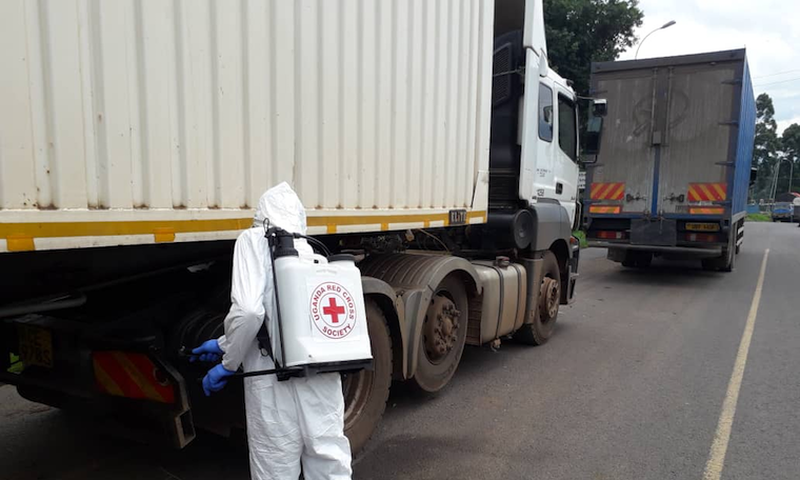 7 truck drivers escape into Uganda after testing positive for Covid-19