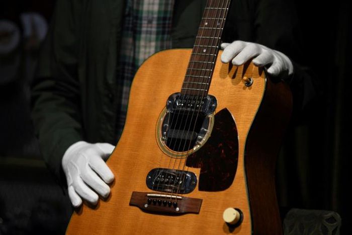 Kurt Cobain's guitar was the most expensive ever sold at auction