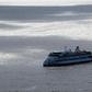 More than half of those on board the Greg Mortimer, shown here off Montevideo on April 7, have tested positive for the virus