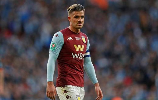 Aston Villa captain Jack Grealish