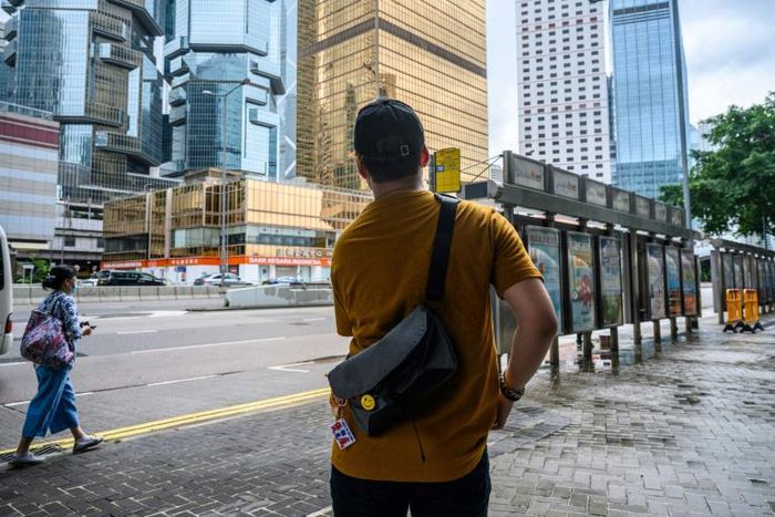 Ryan was a self-declared 'charge boy' in Hong Kong's anti-government rallies -- one of the frontline protesters forming shield walls against riot police
