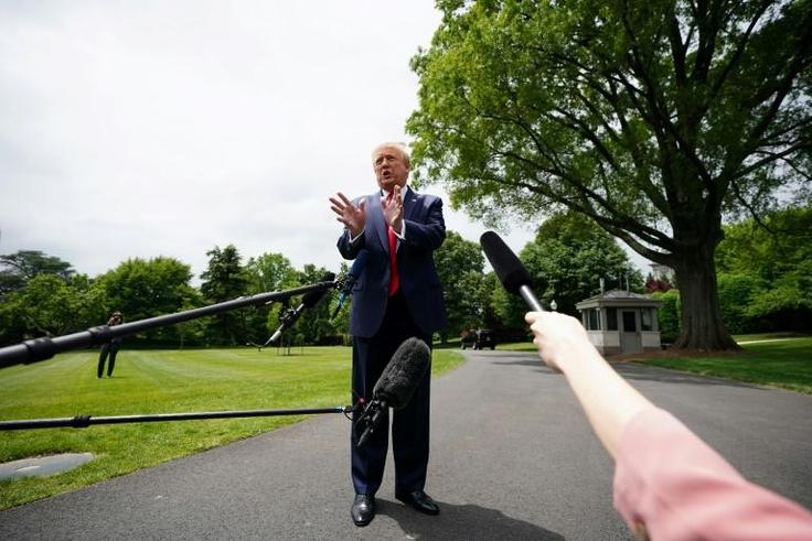 US President Donald Trump says he will host G7 leaders in person next month, primarily at the White House