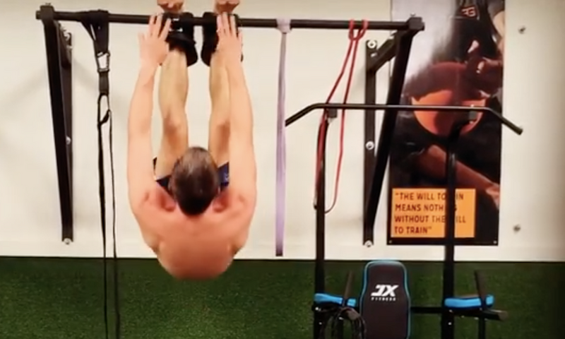Bear Grylls Just Showed Off Serious Core Strength