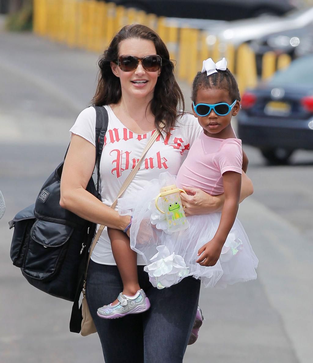 Kristin Davis and daughter Gemma Rose